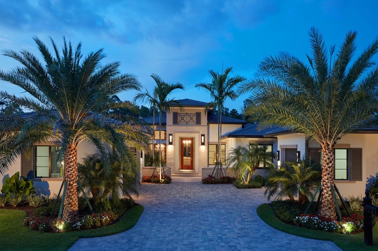 The Carmela is one of the many luxury homes available in Mediterra Naples