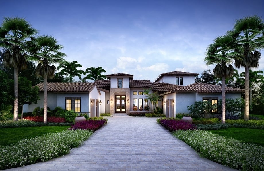Luxury Homes: The Catalina in Cortile at Mediterra