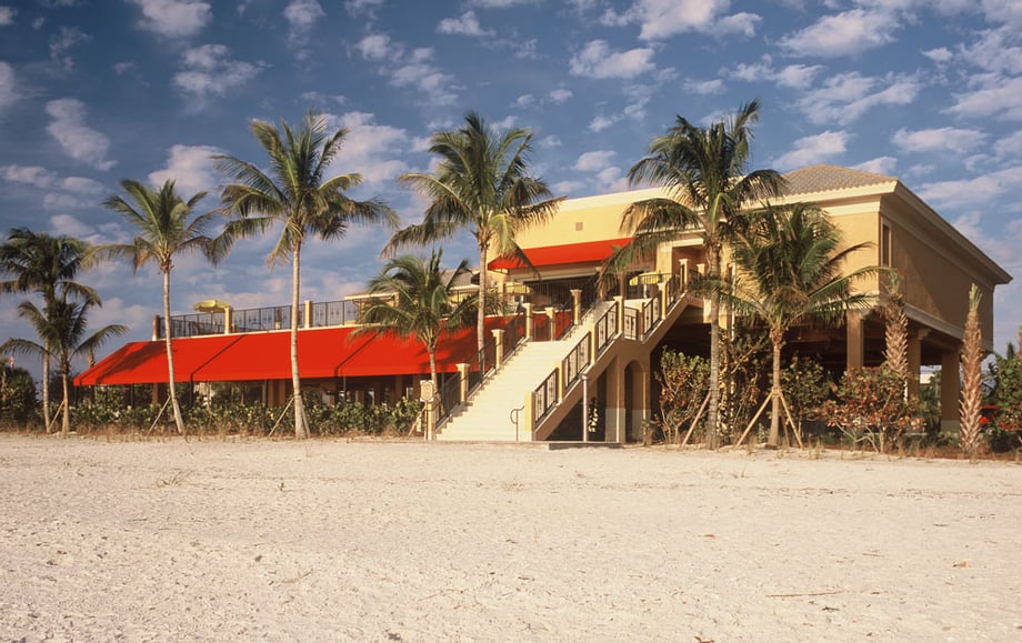 Enjoy our luxury community beach resort living at the Mediterra Beach Club