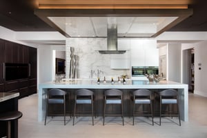 Selection Studio The fully equipped kitchen features Wolf appliances, including wall ovens, a steam oven, microwave oven, induction cooktop and Sub-Zero refrigerators.jpg Selection Studio The fully equipped kitchen features Wolf appliances, including wall ovens, a steam oven, microwave oven, induction cooktop and Sub-Zero refrigerators.jpg