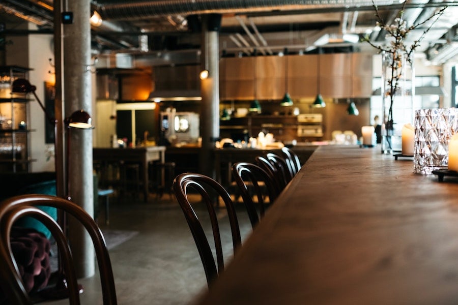 coffee shop tables