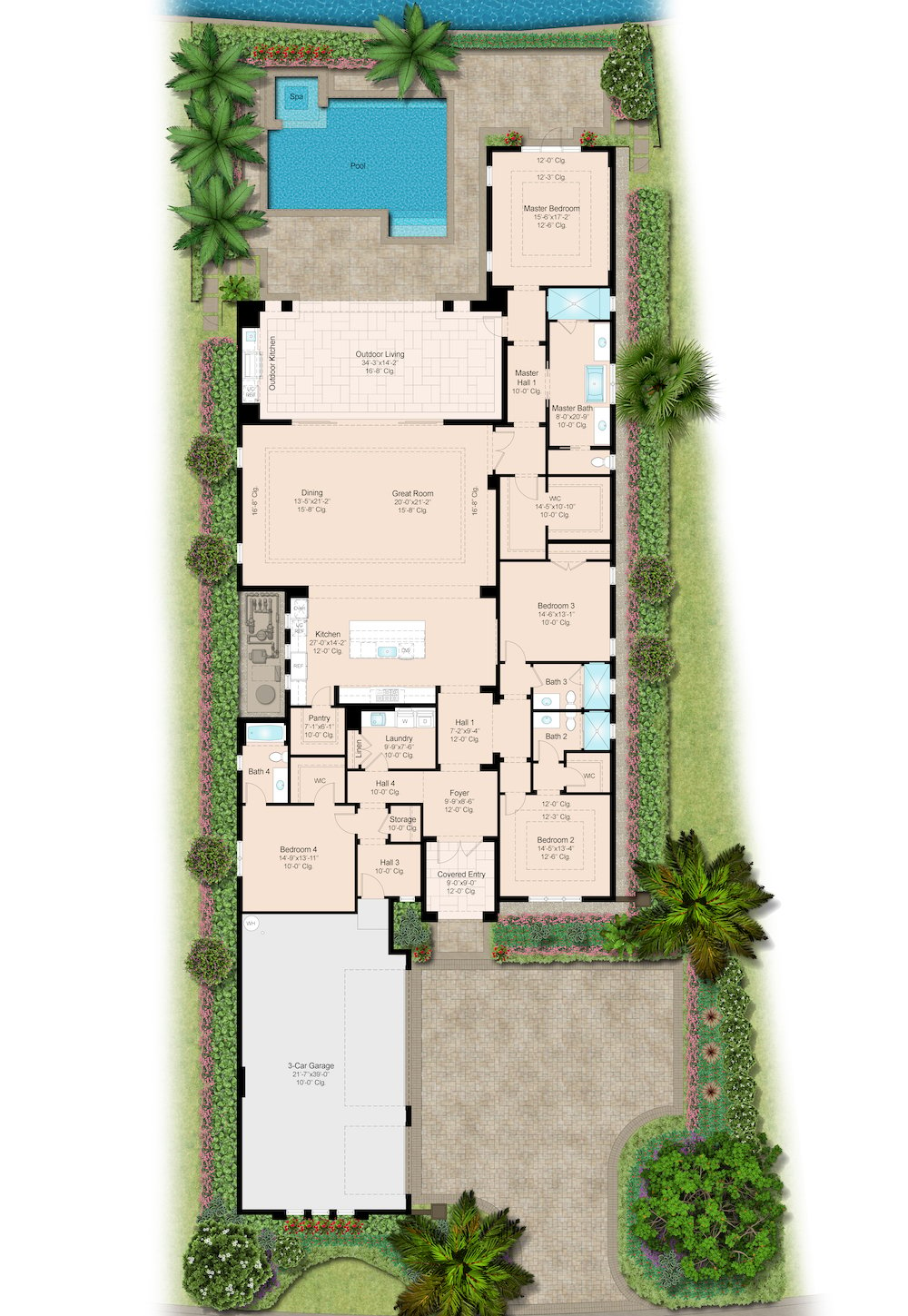 Martinique Floor Plan