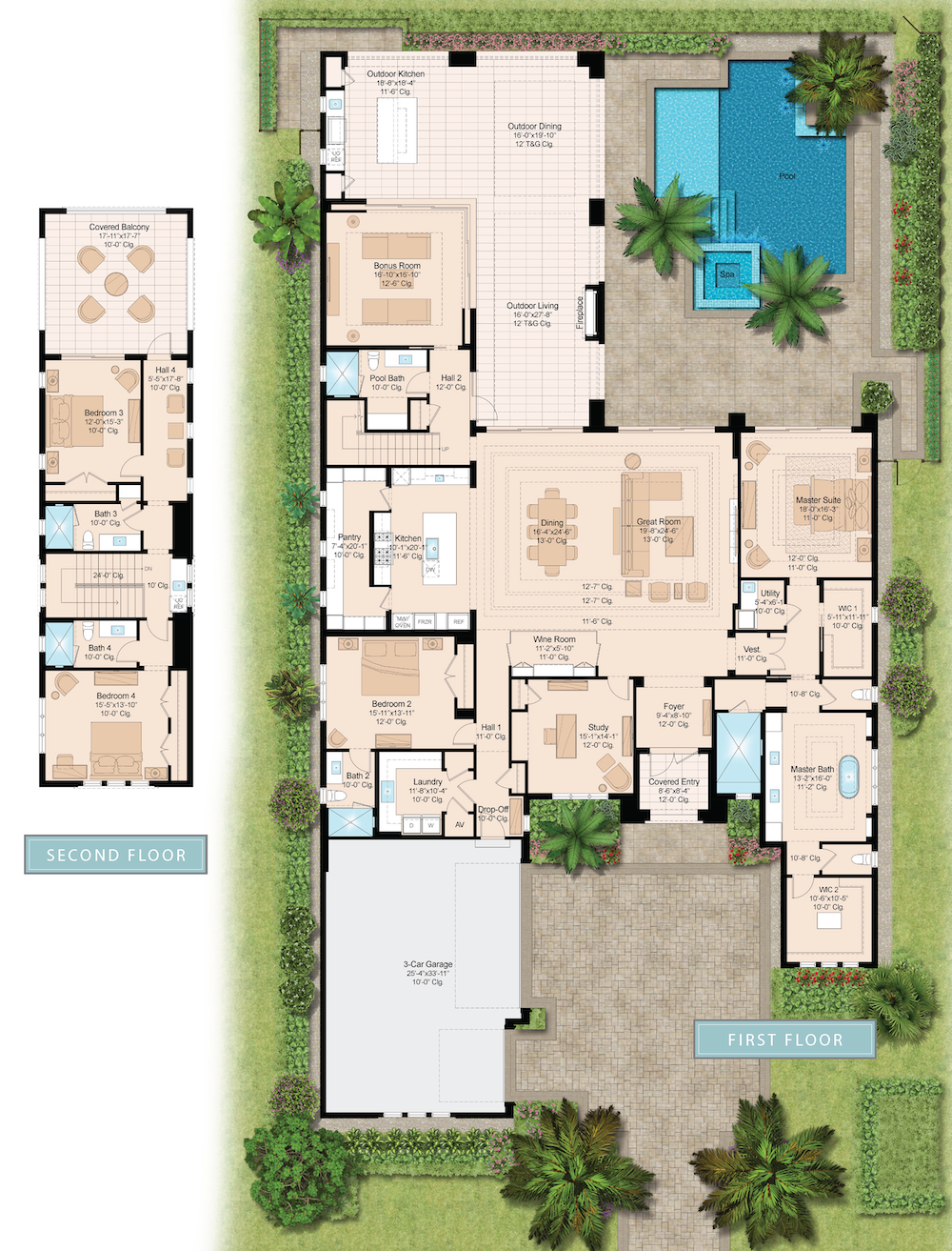 Caterina Floor Plan