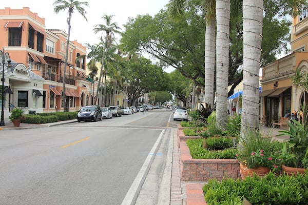 downtown Naples Florida